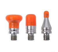Aprilsunnyzone Embouts de rechange de 1,6 cm compatibles avec les outils de réparation de bosses, marteau, taraud et crochet pour capot de porte de voiture, réparation de bosses