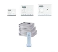 Aprilsunnyzone Ensemble de sacs sous vide de voyage avec pompe à air rechargeable, design sans fil pour maximiser l'espace d'emballage et protéger les articles de la saleté et de l'humidité (3)