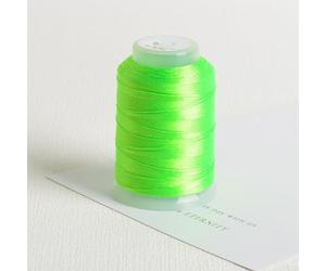 Aprilsunnyzone Fil à broder au point de croix pour loisirs créatifs - 350 m - Vert fluo 12