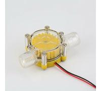 Aprilsunnyzone Générateur hydraulique 12 V - Pompe à débit d'eau - Mini turbine - Système d'alimentation pour la conversion d'énergie solaire - Alimentation de la batterie domestique