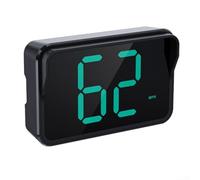 Aprilsunnyzone HUD HUD avec capteur GPS interne, compteur de vitesse numérique montrant KMH MPH pour une large gamme de véhicules, y compris voitures, camions, bus et scooters (A)