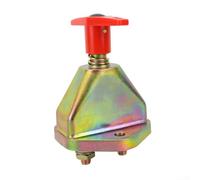 Aprilsunnyzone Interrupteur de déconnexion de batterie 100 A avec bouton rotatif isolé avec support de montage pour voiture, camping-car, yacht, marine (interrupteur)