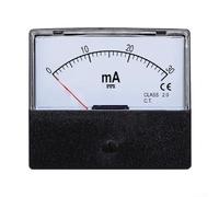 Aprilsunnyzone Jauge rectangulaire DH-670 de qualité industrielle avec boîtier ABS robuste pour environnements à température difficile (DC 30 mA)