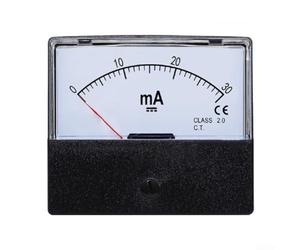 Aprilsunnyzone Jauge rectangulaire DH-670 de qualité industrielle avec boîtier ABS robuste pour environnements à température difficile (DC 30 mA)