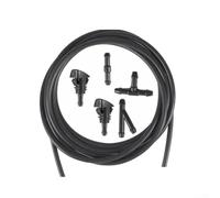 Aprilsunnyzone Kit de tuyau de buse de liquide de lave-glace avec joint en caoutchouc et connecteurs multi-ports pour Dodge pour Durango 2004-2009 2500 2011-2017 300 2005-2010