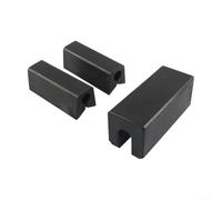 Aprilsunnyzone Kit d'économie de tableau arrière en caoutchouc avec protection de traverse et paire de verrous de moteur de remorque pour systèmes d'inclinaison Ram Trim pour Mercury pour Johnson