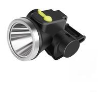 Aprilsunnyzone Lampe frontale rechargeable USB-C pour casques de soudage avec faisceau réglable à 90 degrés et contrôle de la lumière multi-mode (lampe frontale + boucle)