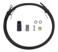 Aprilsunnyzone LMFCS Kit de frein à disque hydraulique compatible avec SLX, XT et XTR Bikes 2 m (B-Argent)