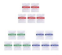 Aprilsunnyzone Lot de 15/18/20 solutions tampons en poudre pour un étalonnage précis et facile du pH, solution de poudre d'étalonnage du pH, testeur de pH standard