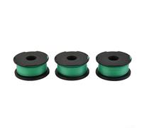 Aprilsunnyzone Lot de 3 bobines et fil pour débroussailleuse Black & Decker A6486 A6486-XJ A6482 STC5433B avec couvercle de bobine 90583594n