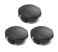 Aprilsunnyzone Lot de 3 cache-têtes de débroussailleuse pour T230 GT230 SRM225 T242 T242X avec trous ronds de rechange pour têtes de système d'alimentation rapide