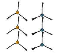 Aprilsunnyzone Lot de 6 brosses latérales de rechange fiables pour aspirateur robot Midea M7/M7 Pro, nettoyage efficace