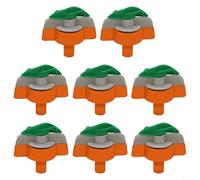 Aprilsunnyzone Lot de 8 mini arroseurs de jardin pour un arrosage efficace de la pelouse et l'entretien des plantes