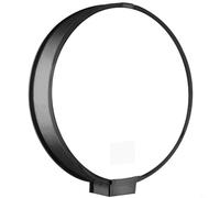 Aprilsunnyzone Mini boîte à lumière portable, 30/40 cm, bol de beauté rond, diffuseur de flash Speedlite, noir, chiffon, facile à transporter