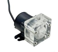 Aprilsunnyzone Mini pompe silencieuse refroidie à l'eau XHC4 compatible avec tubes flexibles et durs pour motos électriques et véhicules amphibies 12V 300L/H Débit