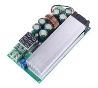 Aprilsunnyzone Module d'alimentation abaisseur de 600 W avec réglage continu de la tension, affichage numérique de la tension de sortie, courant max 20 A, compatible avec alimentation d'entrée DC12 80