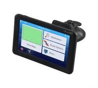 Aprilsunnyzone Navigateur GPS de 12,7 cm, GPS, caméra de vitesse, aide au guidage de voie pour voiture, camion, poids lourds avec cartes du Royaume-Uni (Amérique)