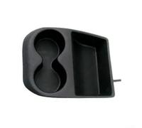 Aprilsunnyzone OEM 1HM862533E Porte-gobelet double pour Golf MK3 US Spec Console centrale Compatible avec construction en ABS à gauche Noir