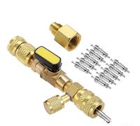 Aprilsunnyzone Outil d'installation et de retrait de noyau de valve CVC pour climatisation R22 R410A (B)