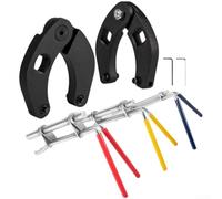 Aprilsunnyzone Outils d'installation de joints hydrauliques en acier conçus pour une utilisation avec des joints de cylindre Case 580 et des assemblages hydrauliques similaires