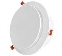 Aprilsunnyzone Panneau réglable et écran en maille amovible, diffuseur de plafond en ABS avec clip de verrouillage (150 mm 165 mm)