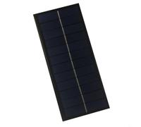 Aprilsunnyzone Panneau solaire 2,5 W 12 V/6 V pour lampes de jardin - Alimentation en polysilicium - 213 x 92 x 2,5 mm - 19 % résine époxy résistante aux intempéries (2,5 W12 V)