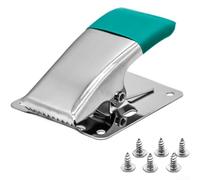 Aprilsunnyzone Pince à poisson en acier inoxydable avec poignée antidérapante pour une manipulation portable et sûre des poissons en plein air (D)