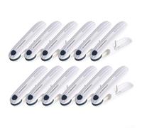 Aprilsunnyzone Pinces à vêtements légères mais solides fabriquées à partir de plastique et de matériaux TPR pour une utilisation durable dans n'importe quel environnement de séchage (bleu foncé)