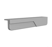Aprilsunnyzone Poignée de tiroir mains libres en silicone pour armoire de cuisine, poubelle (gris)
