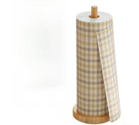 Aprilsunnyzone Porte-mouchoirs en bois massif naturel avec orientation verticale conçu pour le rangement des serviettes en papier et du film (B)