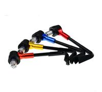 Aprilsunnyzone Protège-main de moto en aluminium CNC de 22 mm, barre de protection standard pour course et tout-terrain avec une défense fiable (doré)