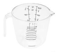 Aprilsunnyzone Quatre tasses à mesurer de capacité avec lignes d'échelle claires et corps en plastique résistant aux taches pour une fiabilité à long terme (B)