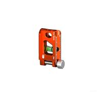Aprilsunnyzone Règle en aluminium pour mini niveau avec aimant intégré pour une fixation en métal sécurisée et des lectures précises de bulles de 0 30 45 à 90 degrés pour un usage professionnel
