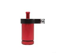 Aprilsunnyzone Réservoir de frein hydraulique en alliage d'aluminium pour motos, scooters, VTT avec ingénierie de précision pour le confinement et le débit du liquide de frein (rouge)