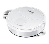Aprilsunnyzone Robot aspirateur avec fonction d'aspiration et brosses latérales doubles pour l'entretien du sol intérieur (normal)