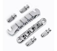 Aprilsunnyzone Selle de chevalet verrouillable avec 4 boutons réglables en hauteur et espacement des cordes de 18 mm pour guitare et basse conçue pour maintenir un accordage stable en performance