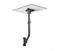 Aprilsunnyzone Support mural en métal pour antenne Starlink Gen3 offrant un contrôle d'orientation à 360 degrés sur les structures en bois et en béton