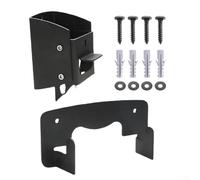 Aprilsunnyzone Support mural robuste conçu pour les chariots de magasin standard horizontalement sans risque de tomber pour une utilisation en installation et à la maison