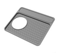 Aprilsunnyzone Tapis en silicone expresso compatible avec Breville 870 880 avec design antidérapant pour sécuriser et éviter les dommages (gris)
