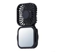 Aprilsunnyzone Ventilateur de voiture portable avec contrôle du vent à trois vitesses, fonctionnement silencieux, col suspendu pour une utilisation pratique pour améliorer la circulation de l'air et