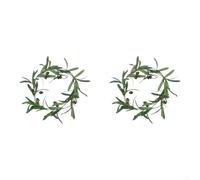 Aprilsunnyzone Vigne d'olivier artificielle avec baies pour décoration de mariage, décoration de la maison et arrangements d'événements Construction pour une utilisation répétée