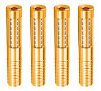 Aprjv Lot de 4 éclairages stroboscopiques LED pour bouteilles de service - Bâton lumineux rechargeable à LED pour bouteille de champagne - Lumière portable pour bar, concert, mariage, fête en boîte de