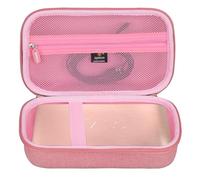 Aproca Étui de démarrage compatible avec HALO Bolt 58830/57720, kit d'alimentation d'urgence portable, sac de rangement pour démarreur de voiture et accessoires, rose (étui uniquement)