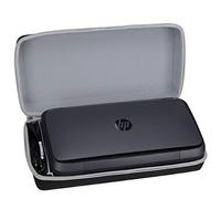 Aproca Étui de rangement rigide de voyage pour imprimante portable HP OfficeJet 250 tout-en-un sans fil CZ992A Noir