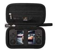 Aproca Étui de rangement rigide portable, pour émulateur de jeu rétro RG35XX H compatible avec jeu rétro rg28xx