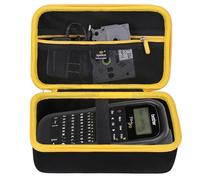 Aproca Étui de rangement rigide portable, pour étiqueteuse portable Brother P-Touch PTH110BP et rubans d'étiquettes (étui uniquement)