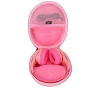 Aproca Étui de Rangement Rigide Rose pour Casque Bluetooth sans Fil Belkin SoundForm Mini