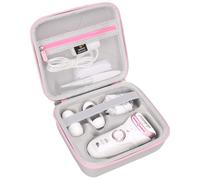 Aproca Étui de rangement rigide rose pour épilateur Braun Silk-epil 7 -880 7-7561 9-890 9-521