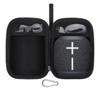 Aproca Étui rigide de rangement portable pour Ultimate Ears Wonderboom 4/Wonderboom 3 haut-parleur Bluetooth étanche et accessoires Noir