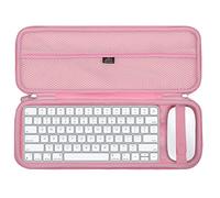 Aproca MLA22LL/A Étui de rangement rigide de voyage pour Apple Wireless Magic Keyboard 2 et Apple Magic Bluetooth Mouse 2 Rose